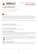 Preview for 22 page of DEWESOFT DS-16xLVDTr Technical Reference Manual