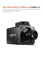 DEWESOFT DS-CAM-1100m Technical Reference Manual preview