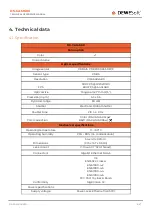 Preview for 5 page of DEWESOFT DS-CAM 600 Technical Reference Manual