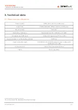 Preview for 4 page of DEWESOFT DSI-5A-D9M Technical Reference Manual