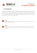 Preview for 4 page of DEWESOFT E-Mobility DEMO User Manual