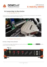 Preview for 8 page of DEWESOFT E-Mobility DEMO User Manual