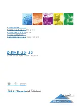 Dewetron DEWE-30-32 Technical Reference Manual предпросмотр