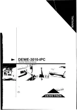 Предварительный просмотр 2 страницы Dewetron DEWE-3010-IPC Technical Reference Manual