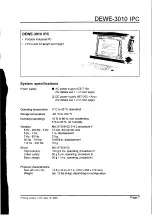 Предварительный просмотр 9 страницы Dewetron DEWE-3010-IPC Technical Reference Manual