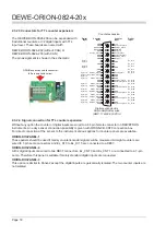 Preview for 18 page of Dewetron DEWE-ORION-0824-20 Series Technical Reference Manual