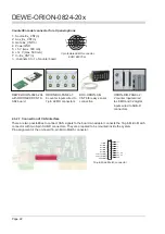 Preview for 22 page of Dewetron DEWE-ORION-0824-20 Series Technical Reference Manual