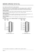 Предварительный просмотр 18 страницы Dewetron DEWE-ORION-1616-10 Series Technical Reference Manual