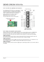 Предварительный просмотр 20 страницы Dewetron DEWE-ORION-1616-10 Series Technical Reference Manual