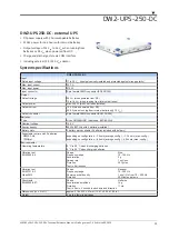 Preview for 15 page of Dewetron DW2-UPS-250-DC Technical Reference Manual