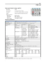 Preview for 9 page of Dewetron HSI-LV Technical Reference Manual