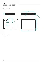 Предварительный просмотр 4 страницы Dewetron MOB-DISP-T12 Technical Reference Manual