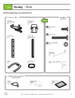 Предварительный просмотр 5 страницы Dewey DCS1 Assembly Manual