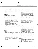 Предварительный просмотр 27 страницы DEXAPLAN CA 616 Operation And Safety Notes