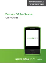 Dexcom G6 Pro User Manual preview