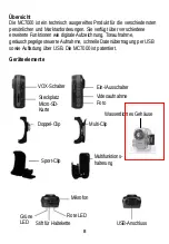 Предварительный просмотр 8 страницы Dexford Mini DV MC7000 Operating Instructions Manual