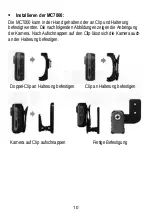 Preview for 10 page of Dexford Mini DV MC7000 Operating Instructions Manual