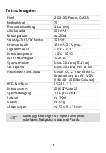 Preview for 18 page of Dexford Mini DV MC7000 Operating Instructions Manual