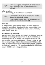 Preview for 67 page of Dexford Mini DV MC7000 Operating Instructions Manual