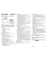 Предварительный просмотр 3 страницы Dexford PCS 2000 Manual