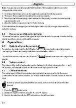 Preview for 24 page of Dexford PMR700 User Manual