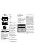 Предварительный просмотр 3 страницы Dexford RAC 4700 Operating Instructions