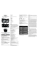 Preview for 4 page of Dexford RAC 4700 Operating Instructions