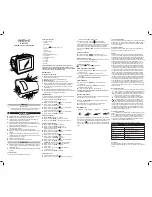 Preview for 2 page of Dexford RAC 7000 Operating Instructions