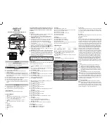 Preview for 4 page of Dexford RRCW 4700 Operating Instructions