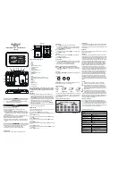 Предварительный просмотр 4 страницы Dexford WS 2300 Operating Instructions