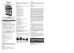 Предварительный просмотр 4 страницы Dexford WS 4870 Operating Instructions