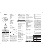 Предварительный просмотр 1 страницы Dexford WSRC 2257 Operating Instructions