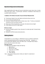 Preview for 2 page of Dexin MW1083 User Manual