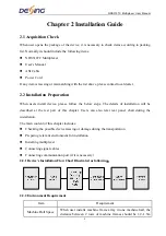 Preview for 6 page of Dexing FiberLabs NDS3107C User Manual