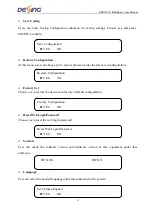 Preview for 14 page of Dexing FiberLabs NDS3107C User Manual