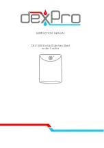 dexPro DXU10SS Instruction Manual предпросмотр