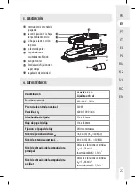 Предварительный просмотр 27 страницы Dexter Laundry 200SHS2.5 Instruction Manual