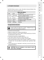 Предварительный просмотр 61 страницы Dexter Laundry 200SHS2.5 Instruction Manual