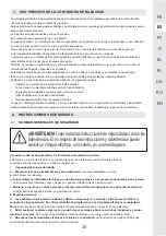 Предварительный просмотр 20 страницы Dexter Laundry 3276007357349 Instruction Manual