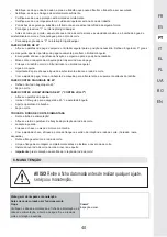 Предварительный просмотр 40 страницы Dexter Laundry 3276007357349 Instruction Manual