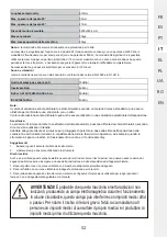 Предварительный просмотр 52 страницы Dexter Laundry 3276007357349 Instruction Manual