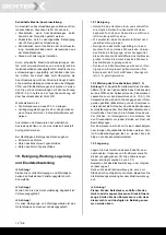 Предварительный просмотр 12 страницы Dexter Laundry 3906139953 Translation Of Original Instruction Manual