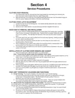 Preview for 19 page of Dexter Laundry DL2X30Q Service Procedures And Parts Data