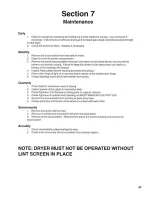 Preview for 45 page of Dexter Laundry DL2X30Q Service Procedures And Parts Data