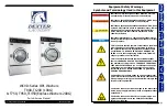 Предварительный просмотр 2 страницы Dexter Laundry T-1450 Parts And Service Manual