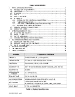 Preview for 2 page of Dexter Laundry T-350 SWD Operator'S Manual