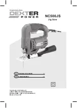 Dexter Power NC500JS User Manual предпросмотр