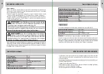 Preview for 6 page of Dexter Power TC180VII Characteristics