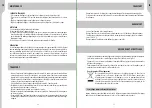 Preview for 10 page of Dexter Power TC180VII Characteristics