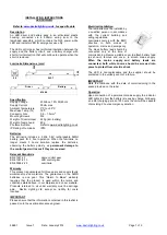 Dextra Lighting LED3RO/NM3 Installation Instructions preview